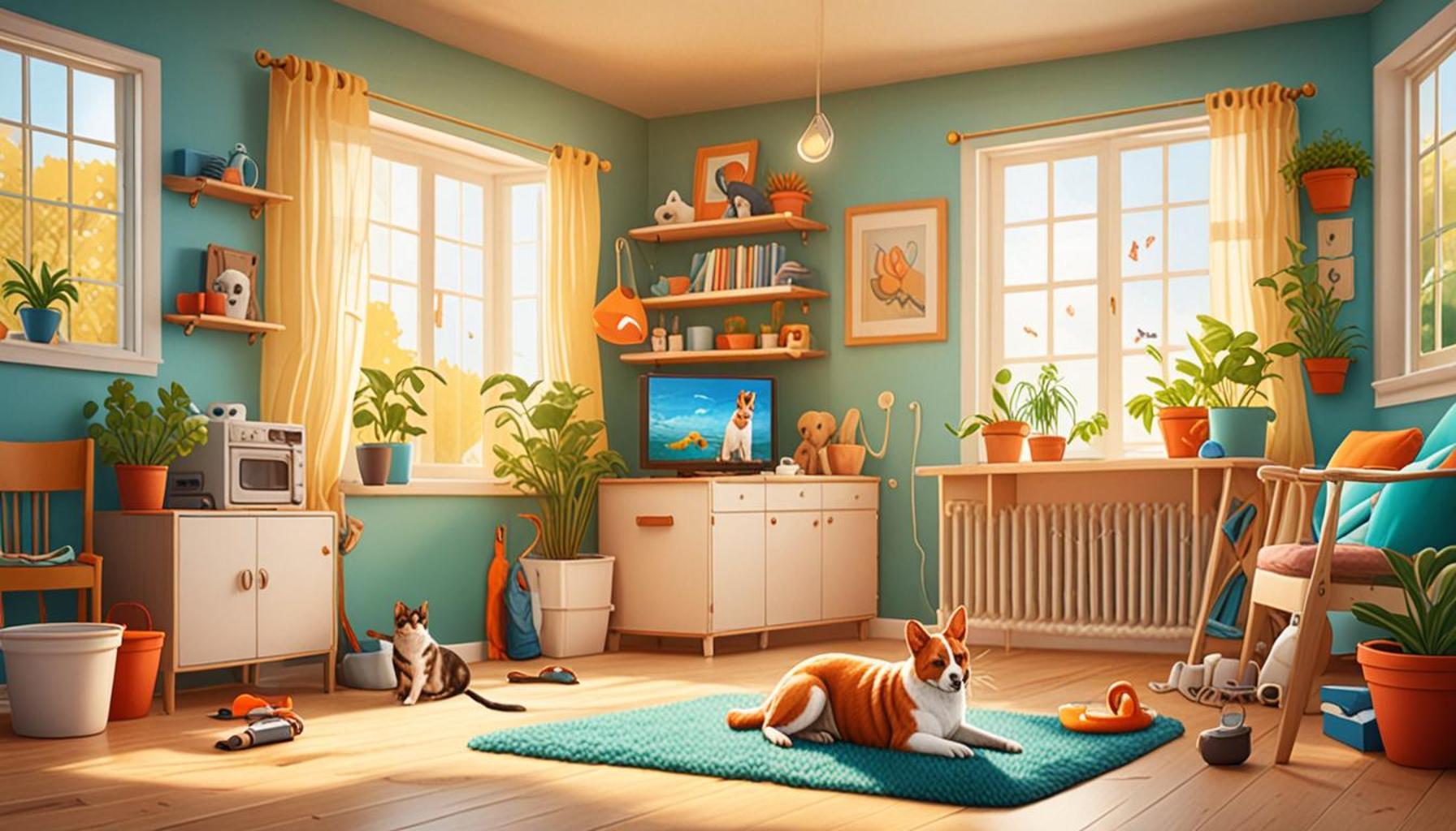 How to Create a Safe and Healthy Environment for Pets at Home